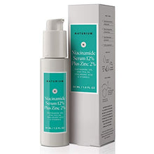 Load image into Gallery viewer, Niacinamide Serum 12% Plus Zinc 2% - 1oz, Vitamin B3, Minimize Pores, Balance Oil Production, Wrinkles, Fine Lines, Facial Serum with Niacinamide, Hyaluronic Acid & Vitamin E