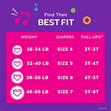 Load image into Gallery viewer, Pull-Ups Girls' Potty Training Pants, 3T-4T (32-40 lbs), 112 Count