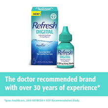 Load image into Gallery viewer, Refresh Digital Lubricant Eye Drops, 0.33 Fl Oz (Pack of 1)
