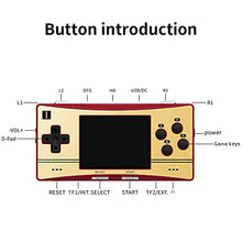 Load image into Gallery viewer, HAIHUANG RG300X Handled Game Console, Portable Game Console with 64G TF Card Pre-Installed 5171 Classic Games, Retro Game Console with 3.0 inch IPS Screen Perfectly Support PS1,CPS1,CPS2,CPS3,FBA