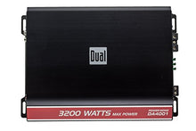 Load image into Gallery viewer, Dual DA4001 3200 Watts Performance Series Class D Monoblock Amplifier with Remote Bass Control