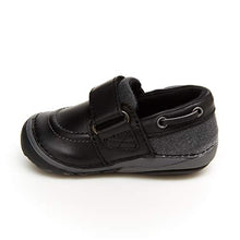 Load image into Gallery viewer, Stride Rite Boy's Soft Motion Wally Athletic Sneaker, Black, 6 Wide Toddler