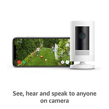 Load image into Gallery viewer, Ring Stick Up Cam Battery HD security camera with two-way talk, Works with Alexa - White