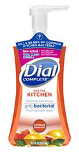 Load image into Gallery viewer, Dial Complete Antibacterial Foaming Kitchen Hand Soap, Citrus Sunburst, 7.5 Fluid Ounces