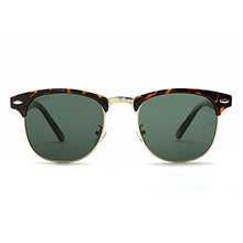 Load image into Gallery viewer, AEVOGUE Polarized Sunglasses Semi-Rimless Frame Brand Designer Classic AE0369 (Tortoise&G15, 48)