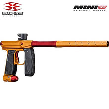 Load image into Gallery viewer, Maddog Empire Mini GS Tournament Elite Paintball Gun Package B - Dust Orange/Dust Red 2-pc Barrel