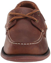 Load image into Gallery viewer, Clarks Men's Port View Boat Shoe, Mahogany Leather, 80 M US