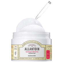 Load image into Gallery viewer, Dermatory Allantoin Hypoallergenic Moisturizing Cream Pad for Dry and Sensitive Skin | Soothing, Hypoallergenic Tested, Dermatologist Tested, 20 Toxic-Free Formula, Fragrance-Free (60 Pads)