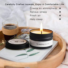 Load image into Gallery viewer, Candles, Scented Candle for Home Scented Rich Aromatherapy Candles for Women Stress Relief, Portable Soy Candles for Travel Jar Candles for Birthday Gift Idea for Girl Women( 6 Pack )