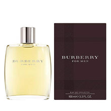 Load image into Gallery viewer, Burberry Men's Classic Eau de Toilette, 3.4 Fl Oz