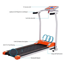 Load image into Gallery viewer, OppsDecor Folding Treadmill Electric Motorized Power Fitness Running Machine for Home & Gym(US Stock) (Orange)