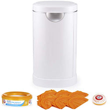 Load image into Gallery viewer, Munchkin Diaper Pail Baby Registry Starter Set, Powered by Arm & Hammer, Includes 1 Month Refill Supply and Baking Soda Puck