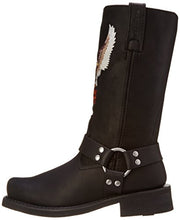 Load image into Gallery viewer, Harley-Davidson Men's Darren Motorcycle Harness Boot, Black, 10.5 W US