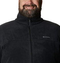 Load image into Gallery viewer, Columbia Men's Big and Tall Steens Mountain 2.0 Full Zip Fleece Jacket, Black, 4X