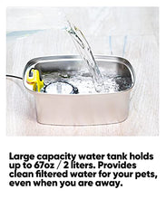 Load image into Gallery viewer, OlarHike Cat Water Fountain Stainless Steel, 67oz/2L Dog Water Bowl Dispenser Automatic Pet Water Fountain with Quiet Pump, Dishwasher Safe Design & Adjustable Water Flow for Cats, Dogs