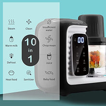 Load image into Gallery viewer, MOMYEASY Baby Food Maker, Baby Steam Cooker and Puree Blender, Multifunction Baby Food Processor Chopper Grinder, Baby Food Warmer Mills Machine with Bottle Warmer, Touch Control Panel&Self Cleans