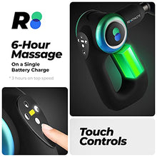 Load image into Gallery viewer, REATHLETE DEEP4S Updated Pro-Grade Handheld Deep Tissue Massage Gun with 5 Heads, Carrying Case and 4 Settings for Muscle Recovery and Pain Relief