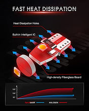 Load image into Gallery viewer, Torchbeam 194 T10 LED Bulb 6000K White 168 2825 W5W 3-SMD 3030 Chips LED Replacement Bulbs for Car Dash Bulbs License Plate Lights Dome Map Door Courtesy Front/Rear Side Marker Lights, Pack of 10