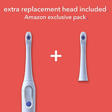 Load image into Gallery viewer, hum by Colgate Smart Battery Toothbrush Kit, Sonic Toothbrush with Travel Case and Replacement Head, Blue