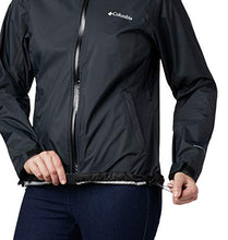 Load image into Gallery viewer, Columbia Women's EvaPOURation Jacket, Waterproof & Breathable,Black,Medium