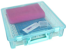 Load image into Gallery viewer, ArtBin 6955RK Super Satchel 1-Compartment Box, Art & Craft Organizer, 1-Pack, Translucent Blush