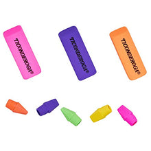 Load image into Gallery viewer, Ticonderoga Neon Erasers, Assorted Colors, 15 Count (38931)