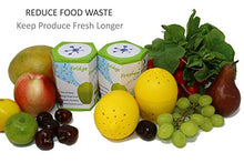 Load image into Gallery viewer, Refrigerator Deodorizer Plus Food & Produce Saver, Last up to 3-yrs - Fridge Deodorizer with Ethylene gas, Odor & Humidity Absorber - Fruits and Vegetable Saver & Fresh Longer (2)