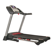 Load image into Gallery viewer, Sunny Health & Fitness Electric Folding Treadmill with LCD and Pulse Monitor, 265 LB Max Weight, Tablet Holder, Bluetooth Speakers and USB Charging - SF-T7917,Black