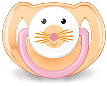 Load image into Gallery viewer, Philips Avent Orthodontic Pacifier, 6-18 Months, Animal Design SCF182/24 (Colors and designs may vary), 2 count