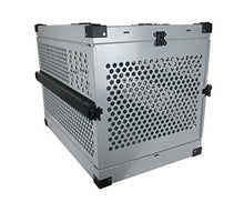 Load image into Gallery viewer, Extreme Consumer Products Large Folding Dog Crate Deluxe - Collapsible Travel Carrier with Reinforced Construction