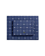 Load image into Gallery viewer, Lacoste Slice Sheet Set, Queen, Vintage Indigo