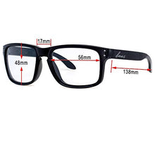 Load image into Gallery viewer, Bnus italy made classic sunglasses corning real glass lens w. polarized option (Crystal Brown / B15 Polarized, Polarized Size:56mm(M))