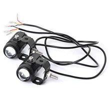 Load image into Gallery viewer, Exzeit Led Driving Light for Motorcycle, High Low Beam Function 1.3'' Fog Lights Headlights for Bike Polaris Yamaha Can Am ATV UTV, 12/24V, 30W, 6000 Lumens 2 pcs (White Light)