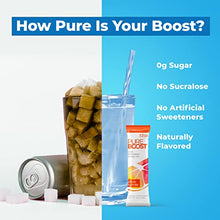 Load image into Gallery viewer, Pureboost Clean Energy Drink Mix + Immune System Support. Sugar-Free Energy with B12, Multivitamins, Antioxidants, Electrolytes (Combo Pack, 30 Stick Packs)