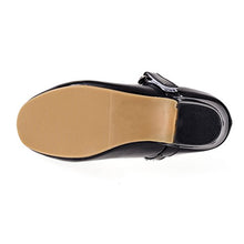 Load image into Gallery viewer, Stelle Girls Mary Jane Shoes Low Heel Party Dress Shoes for Kids (2ML, T02-Black)