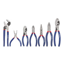 Load image into Gallery viewer, WORKPRO 7-piece Pliers Set (8-inch Groove Joint Pliers, 6-inch Long Nose, 6-inch Slip Joint, 4-1/2 Inch Long Nose, 6-inch Diagonal, 7-inch Linesman, 8-inch Slip Joint) for DIY & Home Use