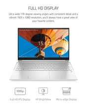 Load image into Gallery viewer, HP Pavilion 15 Laptop, 11th Gen Intel Core i7-1165G7 Processor, 16 GB RAM, 512 GB SSD Storage, Full HD IPS Micro-Edge Display, Windows 11 Pro, Compact Design, Long Battery Life (15-eg0025nr, 2021)