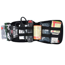 Load image into Gallery viewer, MediTac Premium IFAK Kit - Feat. Trauma Pak, CAT Tourniquet, HyFin Vent Chest Seal, Israeli Bandage - Black