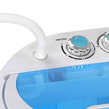 Load image into Gallery viewer, SUPER DEAL Portable Compact Washing Machine, Mini Twin Tub Washing Machine w/Washer&Spinner, Gravity Drain Pump and Drain Hose