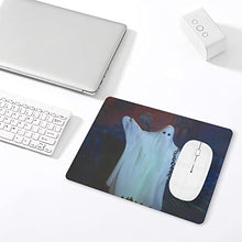 Load image into Gallery viewer, Halloween Ghosts Wearing White Clothe Desktop and Laptop Leather Mouse pad 1 Pack 25x20x2cm/9.8x7.9x0.8inch