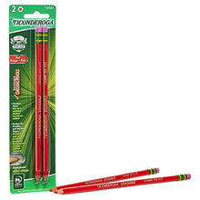 Load image into Gallery viewer, Ticonderoga Erasable Checking Pencils, Eraser Tipped, Pre-Sharpened, Red, 4 Pack (2 pencils per Pack) (13901)