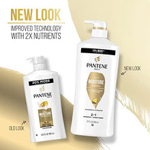 Load image into Gallery viewer, Pantene 2-in-1 Shampoo and Conditioner Twin Pack with Hair Treatment Set, Daily Moisture Renewal for Dry Hair, Safe for Color-Treated Hair