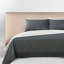 Load image into Gallery viewer, Bedsure Queen Size Sheets- Ruffled Embossed Bed Sheet Set - Soft Brushed Microfiber, Wrinkle Resistant Sheet - 14 inches Deep Pocket - 4-Pieces (Dark Grey)
