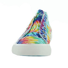 Load image into Gallery viewer, Blowfish Malibu Women's Play Sneaker, Rainbow Tie Dye