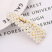 Load image into Gallery viewer, Hair Clips and Acrylic Resin Hair Barrettes, Marble Geometric Alligator Hair Bobby Pins, Fashion Elegant Hair Accessories Gifts for Women Girls