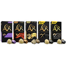 Load image into Gallery viewer, L'OR Espresso Capsules, 50 Pods Variety Pack, Single Cup Aluminum Coffee Pods Compatible with Nespresso Original Machine
