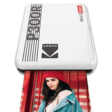 Load image into Gallery viewer, Kodak Mini 3 Retro Portable Photo Printer, Compatible with iOS, Android & Bluetooth Devices, Real Photo: (3”x3”), 4Pass Technology & Laminating Process, Print Photos - White