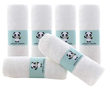 Load image into Gallery viewer, Bamboo Baby Washcloths - 2 Layer Soft Absorbent Bamboo Towel - Newborn Bath Face Towel - Natural Baby Wipes for Delicate Skin - Baby Registry as Shower( 6 Pack)