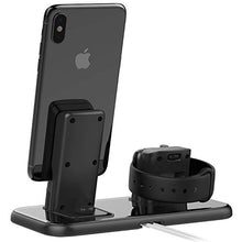 Load image into Gallery viewer, BEACOO Charging Stand for iWatch Series 5, 2 in 1 Charging Dock for iPhone Airpods Charging Station for iWatch 4/3/2/1/iPhone 11/11pro/Xs/XR/X/8/7 /6S