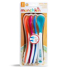 Load image into Gallery viewer, Munchkin White Hot Infant Safety Spoons, 4 Count